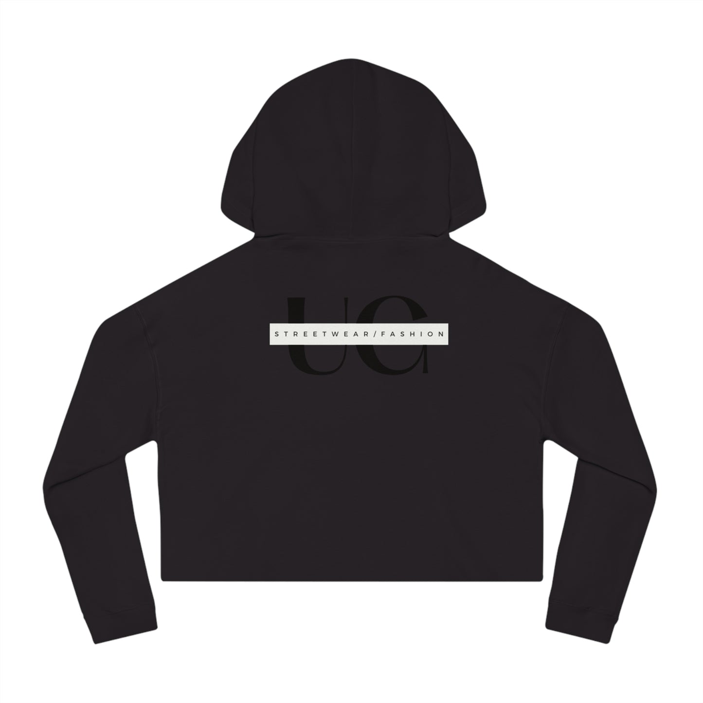 Unkowned Womens Cropped Hooded Sweatshirt