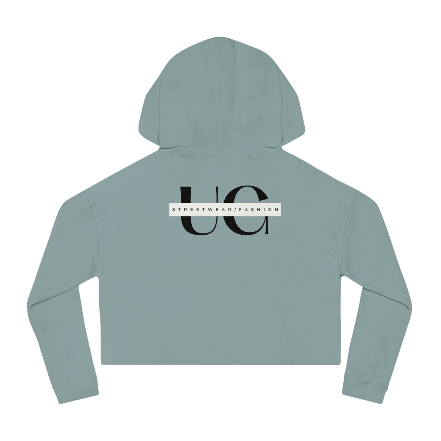 Unkowned Womens Cropped Hooded Sweatshirt