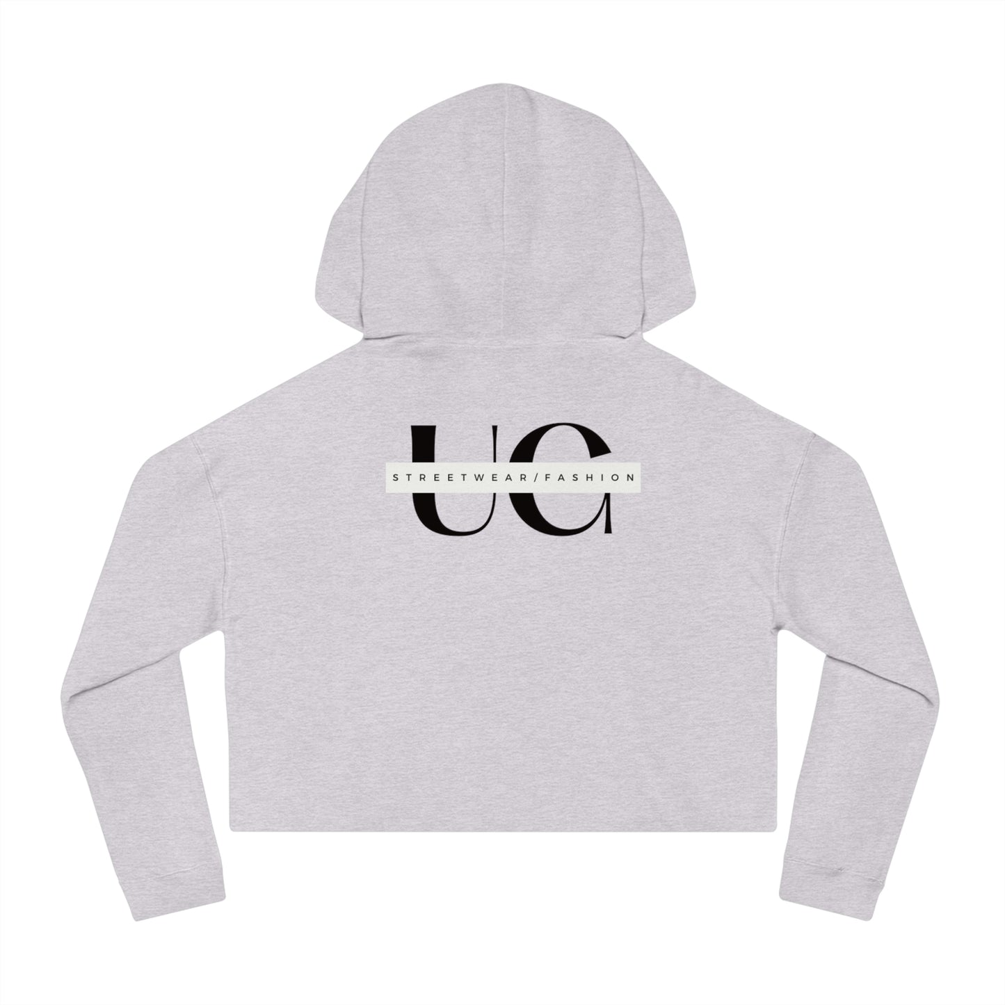 Unkowned Womens Cropped Hooded Sweatshirt