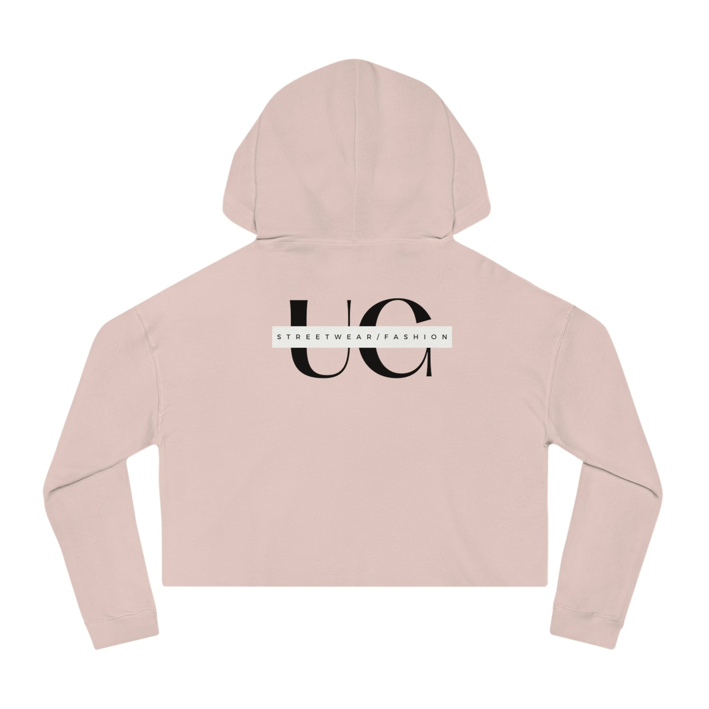 Unkowned Womens Cropped Hooded Sweatshirt