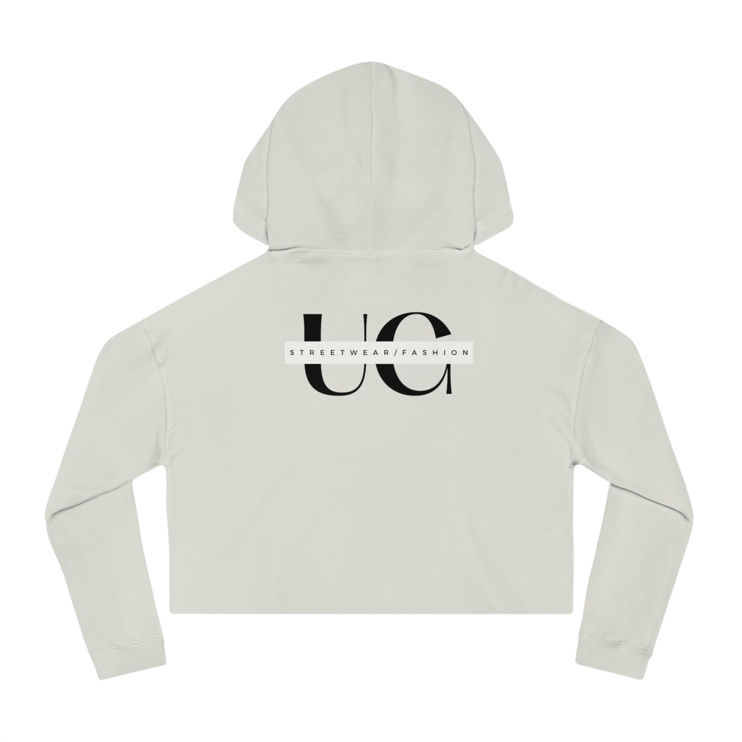 Unkowned Womens Cropped Hooded Sweatshirt