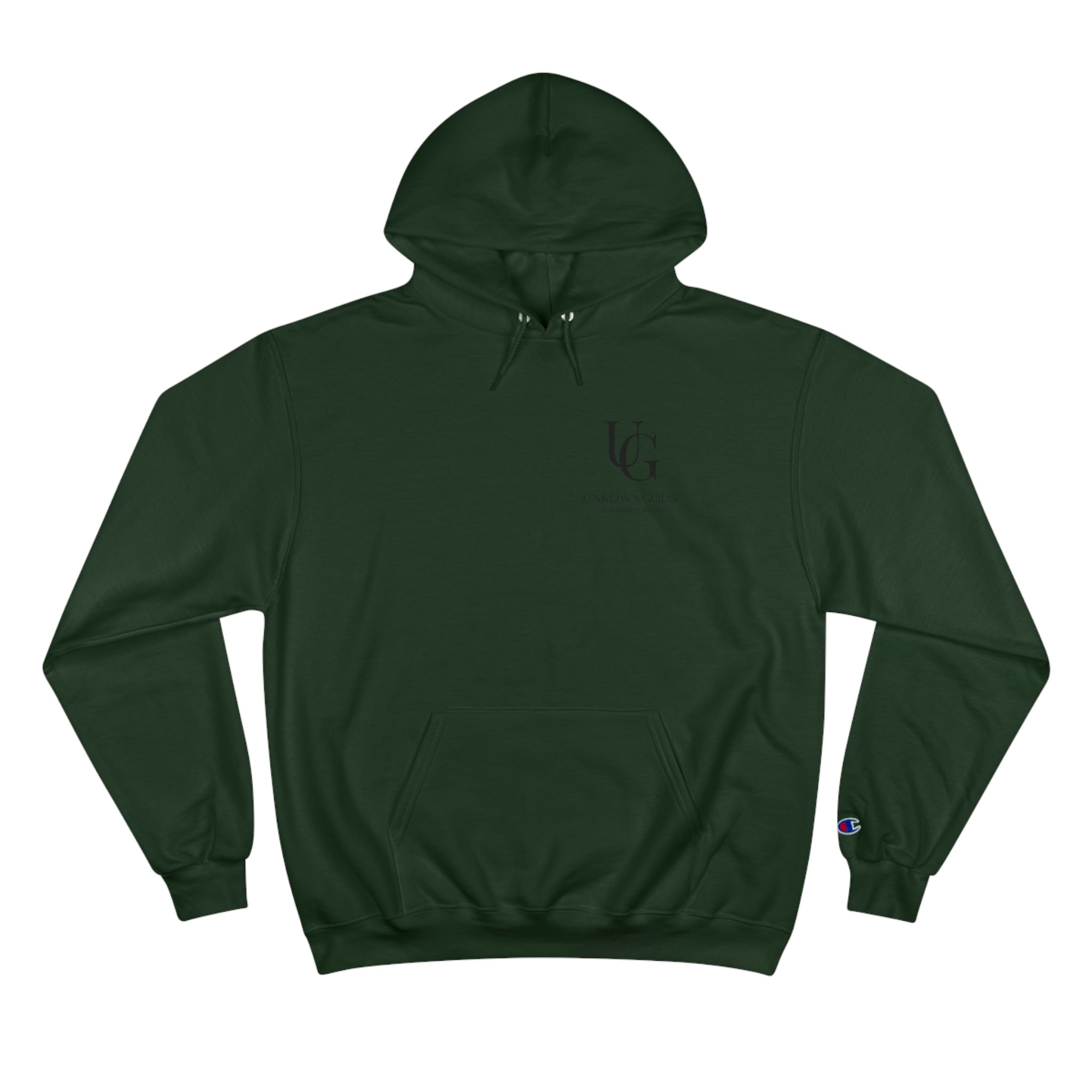 Dark green mens hot sale champion hoodie