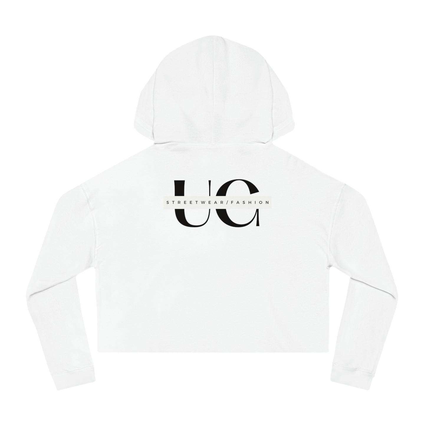 Unkowned Womens Cropped Hooded Sweatshirt