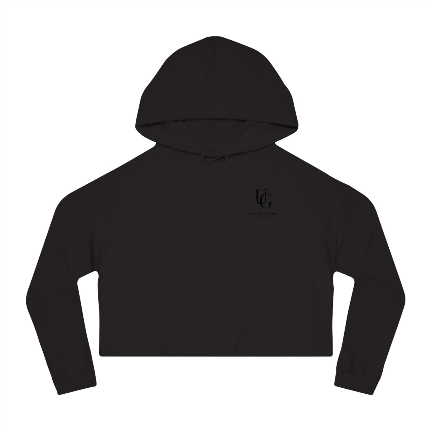 Unkowned Womens Cropped Hooded Sweatshirt